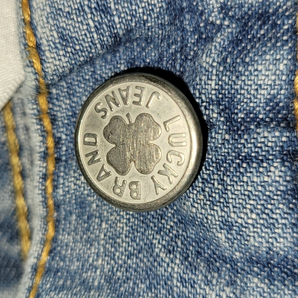 Vintage. Made in USA. Lucky Brand. Plain Jane Flare. Women's size 10 - Picture 5 of 8